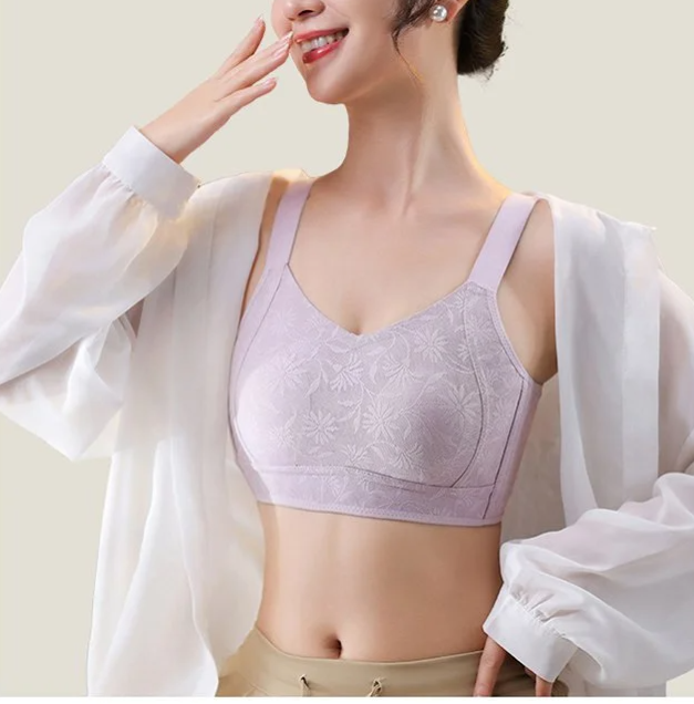 Sujetador reductor de copa sin costuras y modelador para busto grande