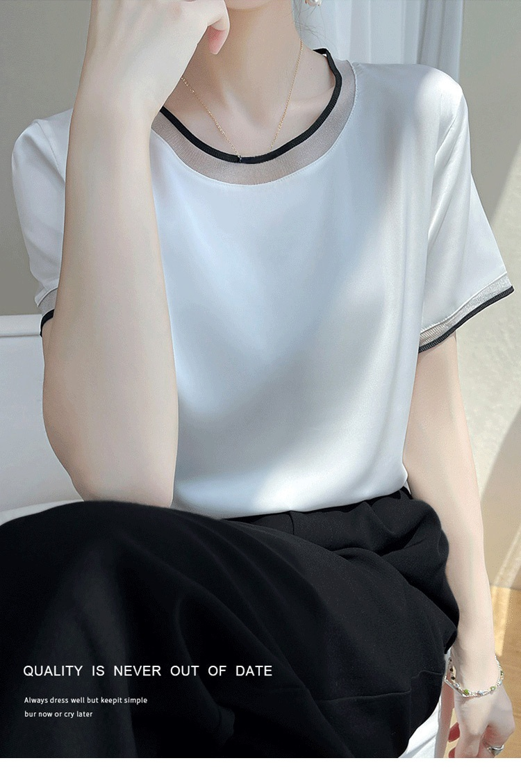 軽やかで快適な夏用レディースブラウス