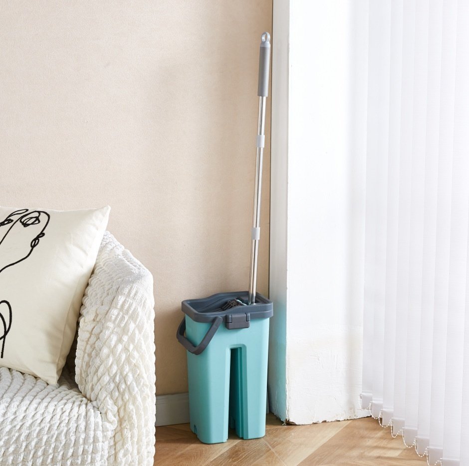 回転直角モップ床洗浄ツール高効率洗浄ツール