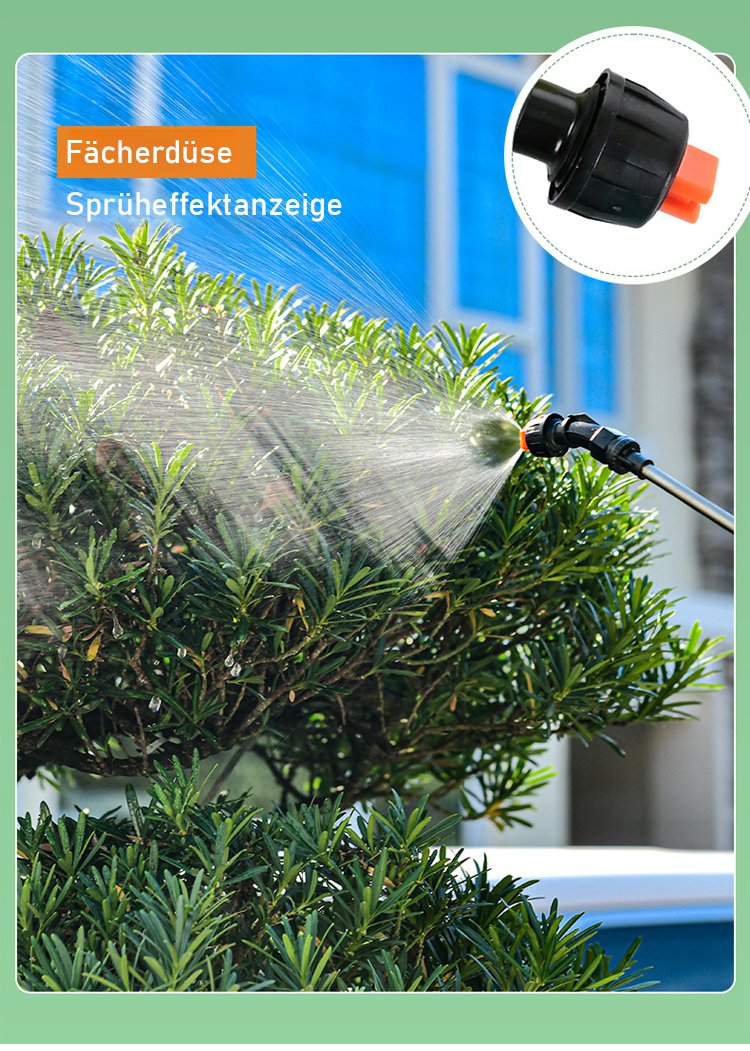 Sprühgerät mit präziser Steuerung und Bildschirm