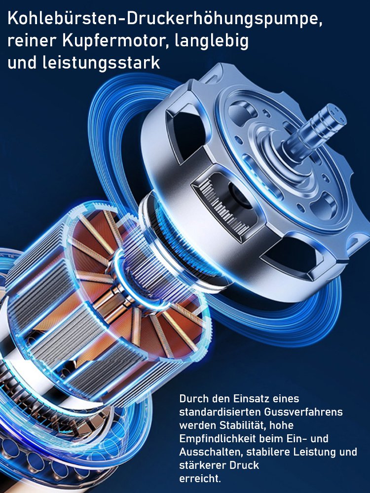 Multifunktionales Sprühgerät mit Bildschirm