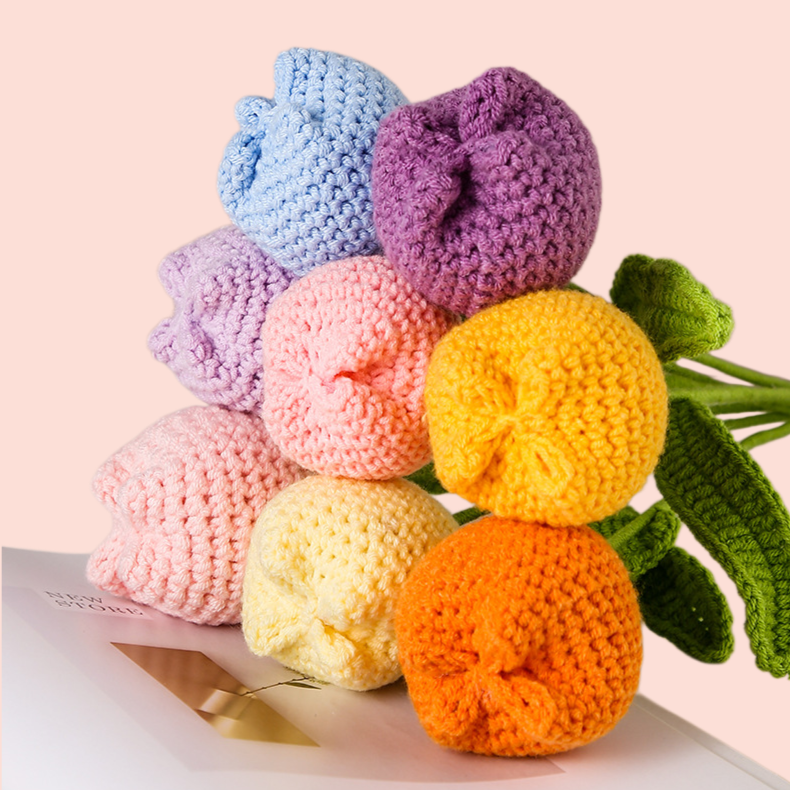 Artificial tulip flowers