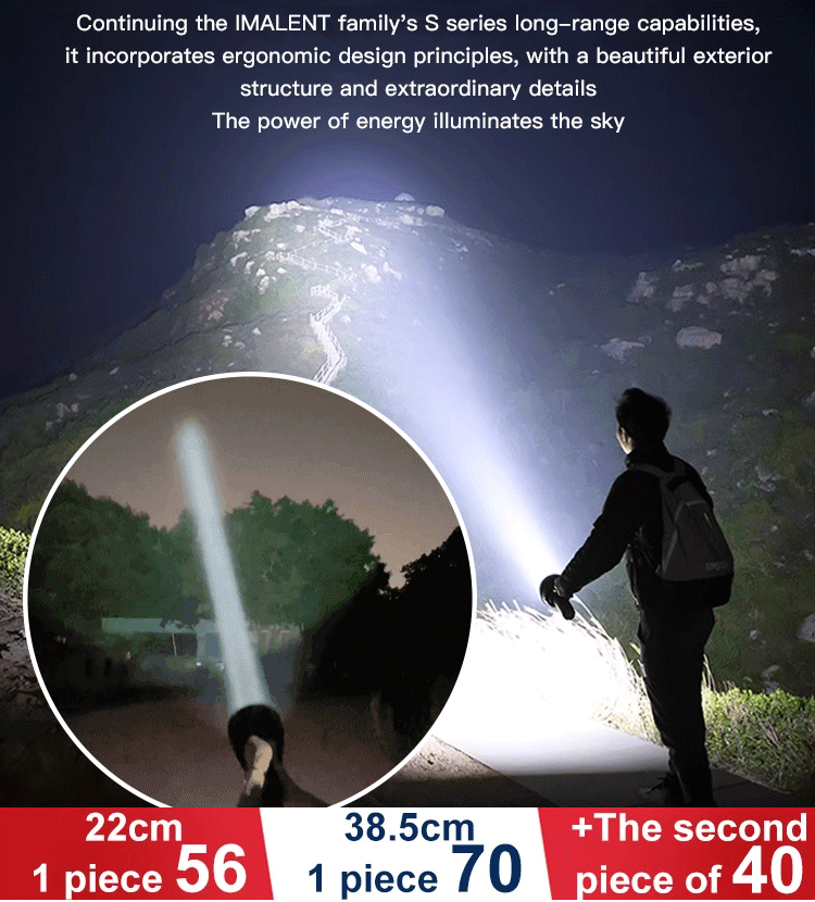 Solar Powered Outdoor Flashlight