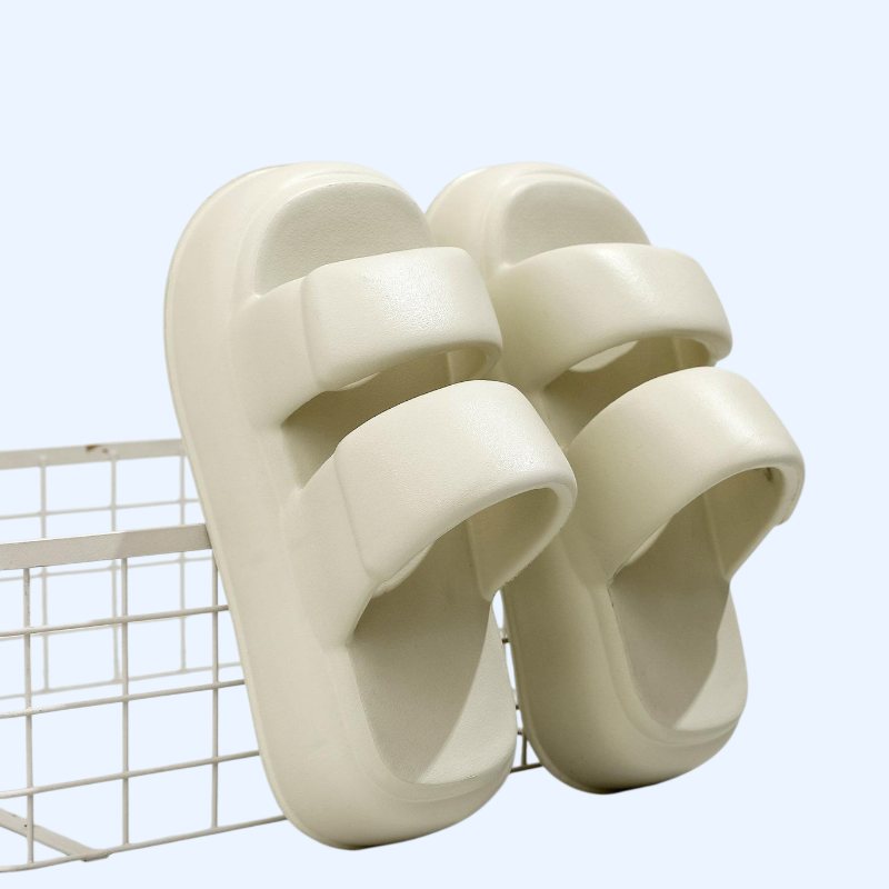 女士厚底柔軟增高拖鞋