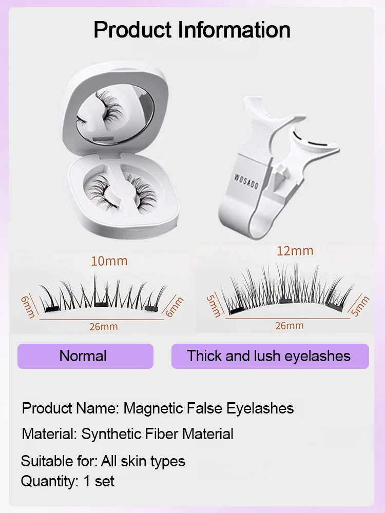 WA quantum magnetic false eyelashes little devil