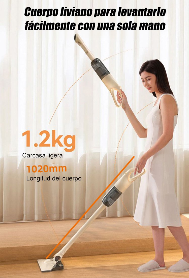  Aspiradora y trapeador de eliminación de ácaros de succión grande