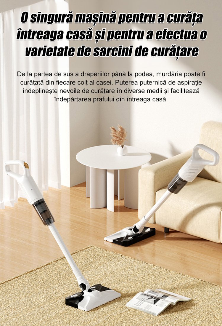 Mașină mare de aspirare și de curățat pentru îndepărtarea acarienilor