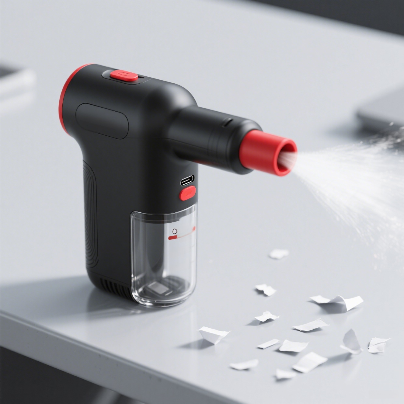 Duża maszyna odsysająca do usuwania roztoczy i mopująca