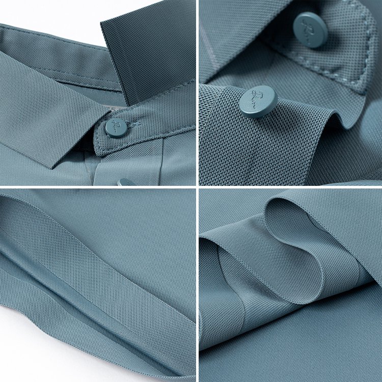 남성 쿨맥스 터틀넥 티셔츠 컴포트 테크 남성 캐주얼 티셔츠 남