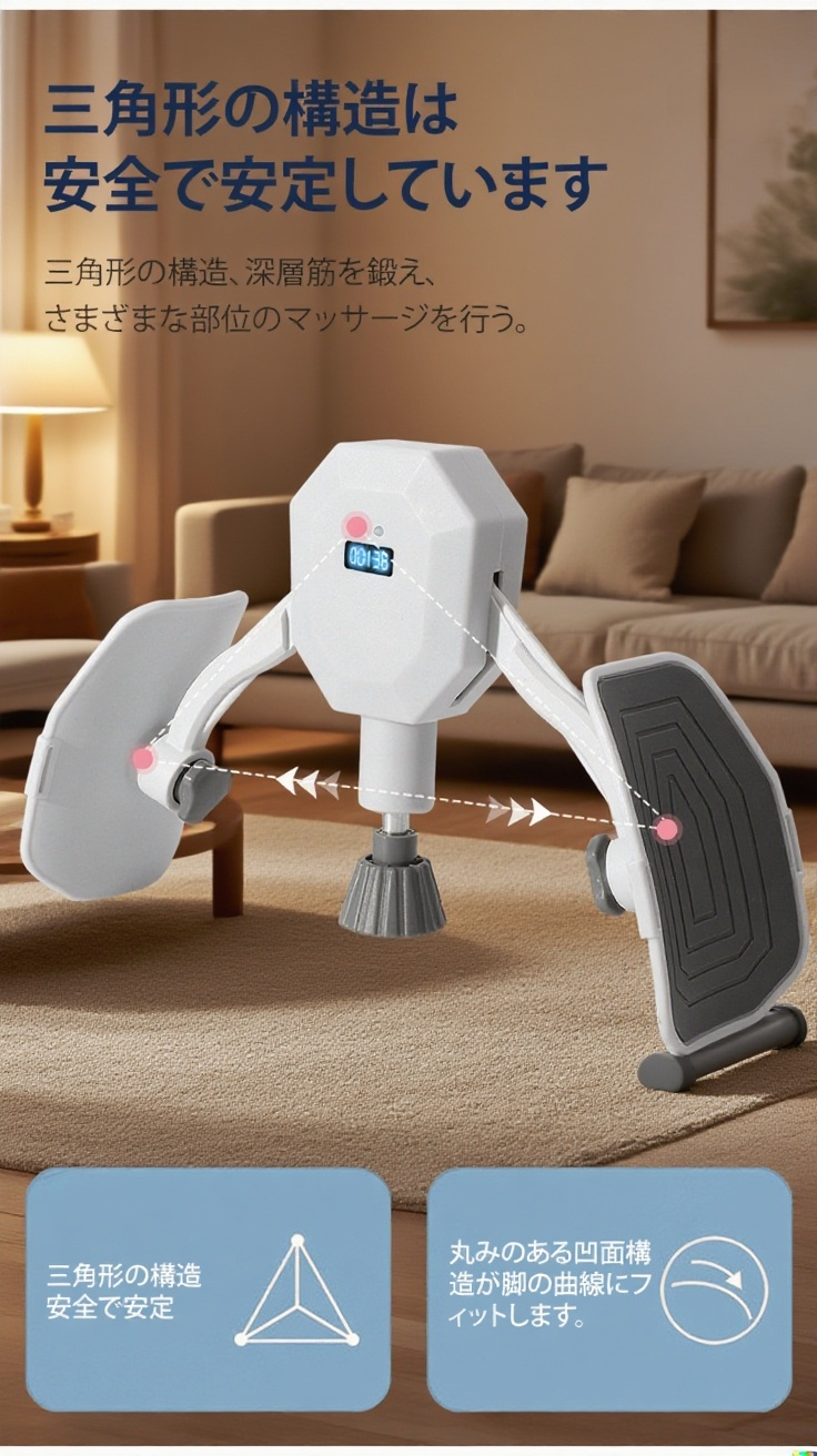 男女兼用骨盤底筋トレーニング器具の特徴