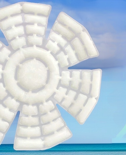 帽子に入れて使うPCMアイスキャップマット