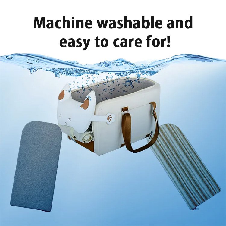 Giipet-Pet Carrier Bag, Eligible Invoice Issuable, Lockable Double Zipper, Curtain Included, Cats, T