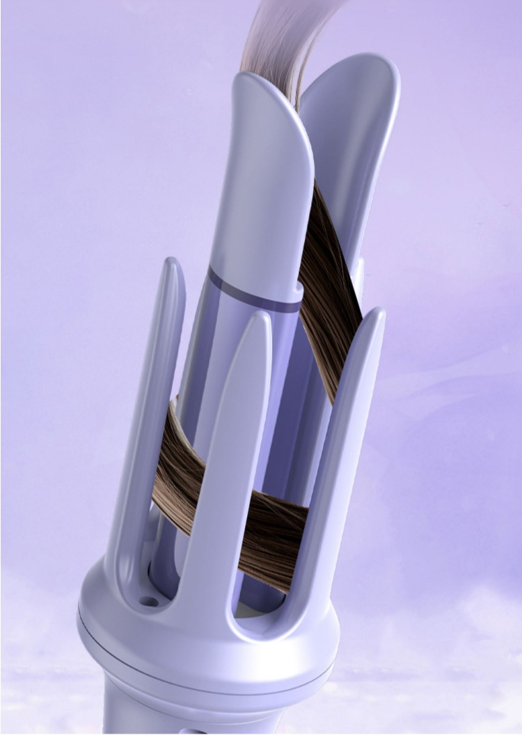 Lockenstab erzeugt glänzende, definierte Locken