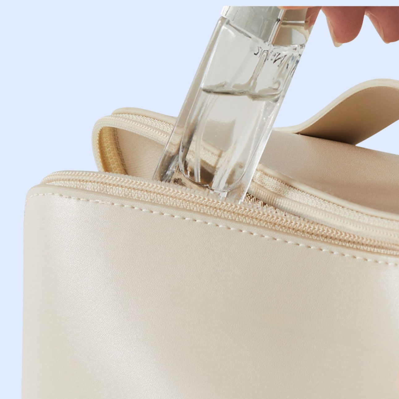 ネットセレブの新作トイレタリーバッグ ピローコスメバッグ レザー PU 女性用 大容量 ポータブル 旅行 メイクアップ 収納バッグ