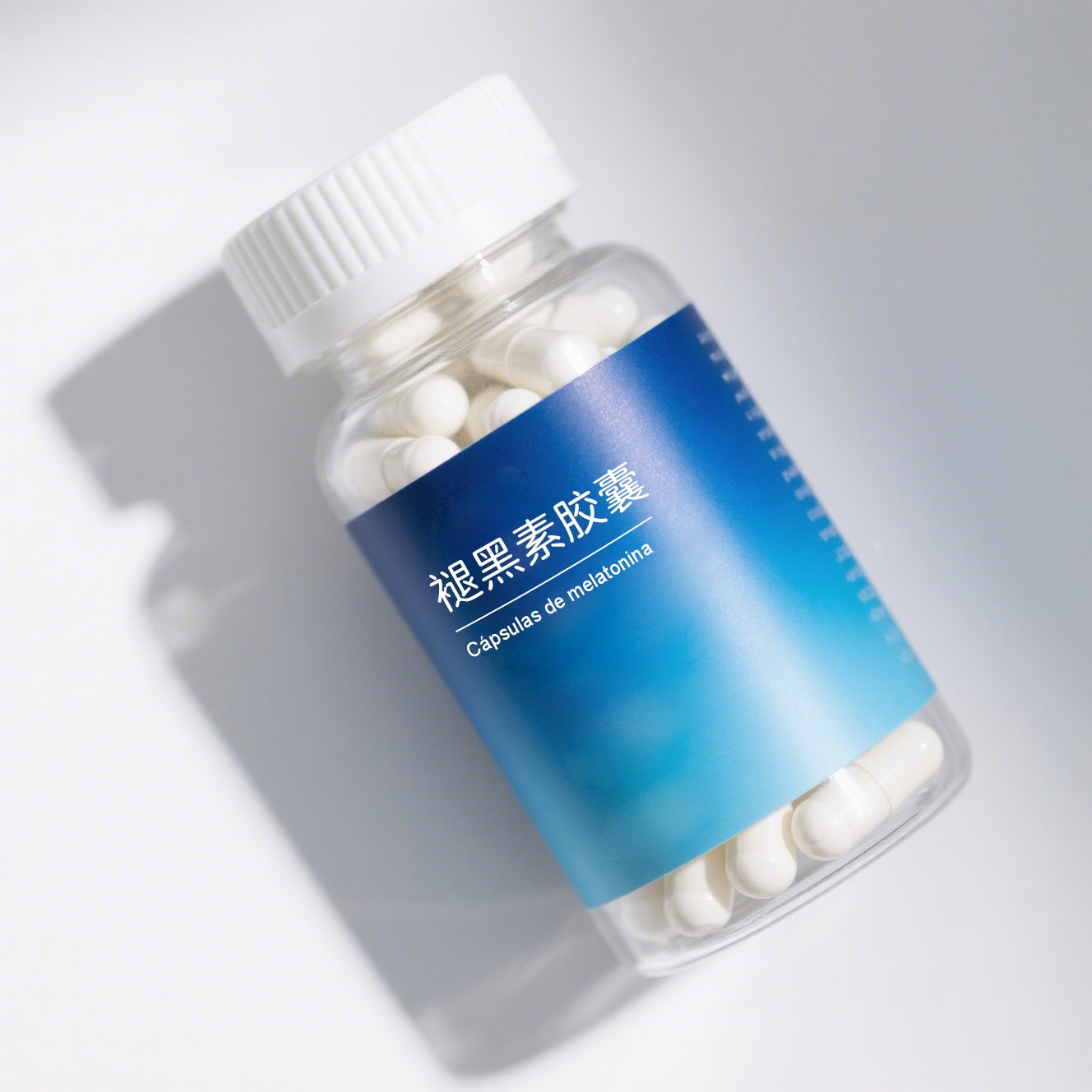Melatonina 120 cápsulas por botella para dormir mejor
