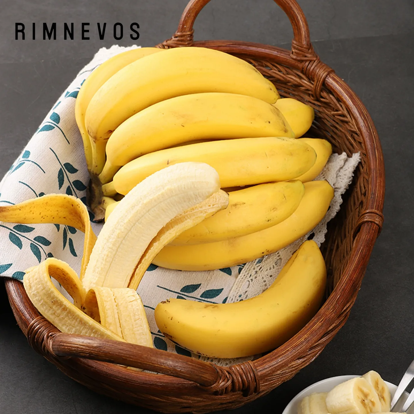 甘くて美味しいバナナのクローズアップ写真