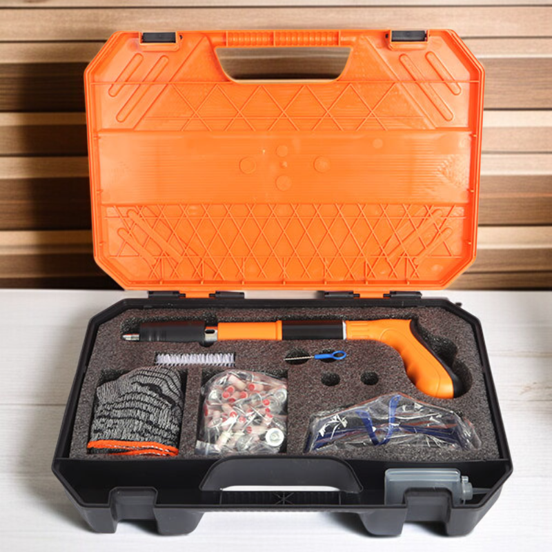 メーカー卸売ミニネイルガンネイルガン天井釘打機オレンジミニネイルガンネイルガンアーティファクト