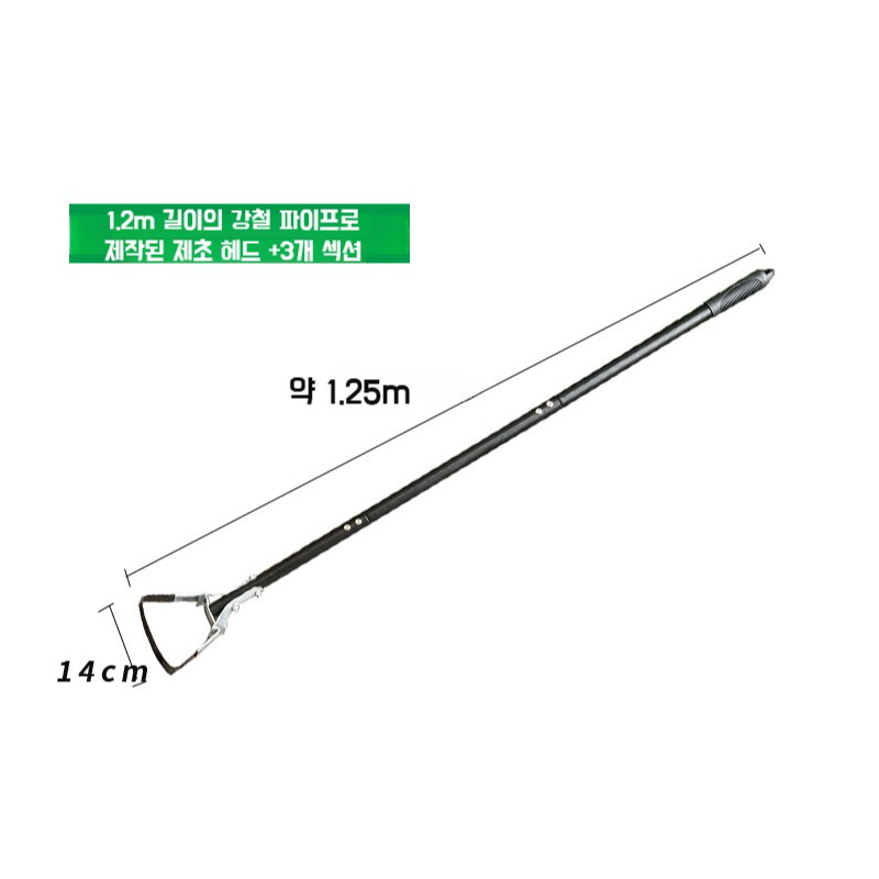 농업용 경량 송토 다용도 공구 제초 갈고리 풀 심기 작은 갈고리 쇠갈고리 쇠갈고리 못갈퀴 모두 사용 가능