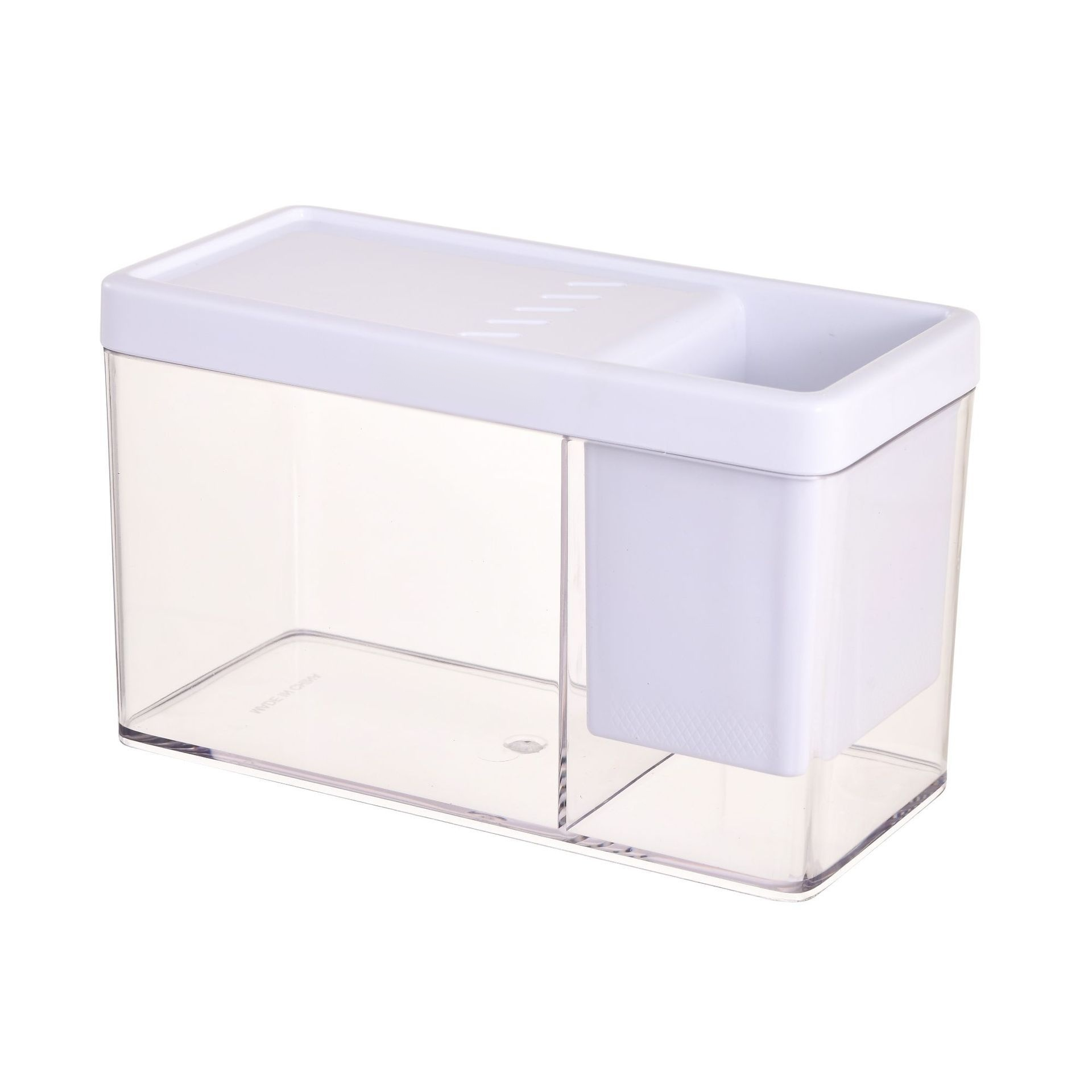 Domácí stolní ekologické malé skleněné akvárium