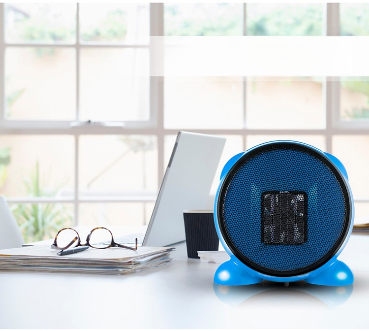 【セラミックヒーター】年末大放出　即暖 電気式 安全 コンパクト500W無光静音 健康 対流式　