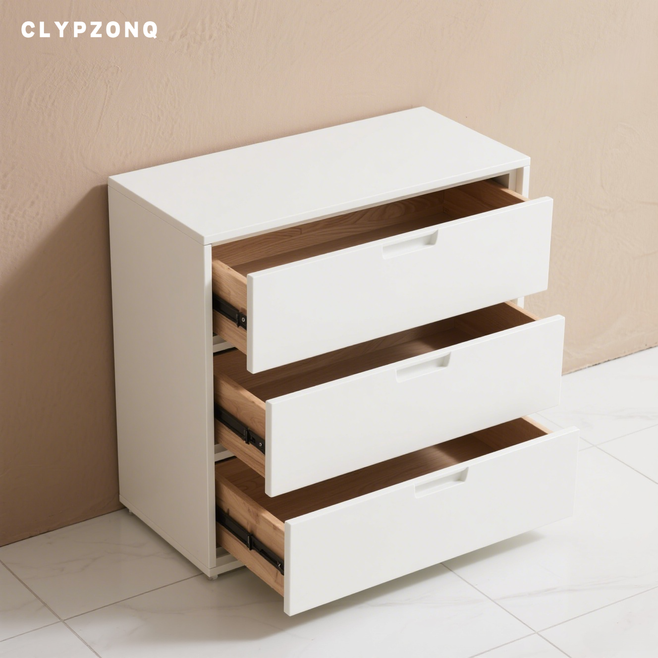 スタイリッシュな木製キャビネット