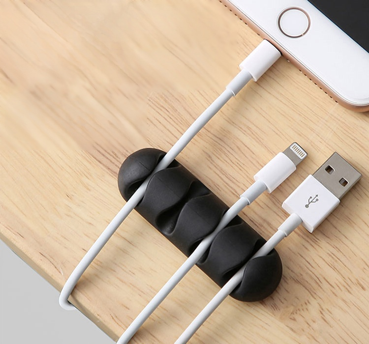 SL samolepicí držák kabelů na pracovní stůl - SL