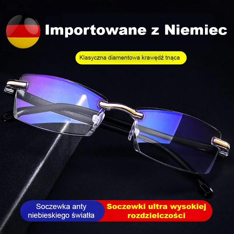 Powiększające okulary diamentowe z zoomem
