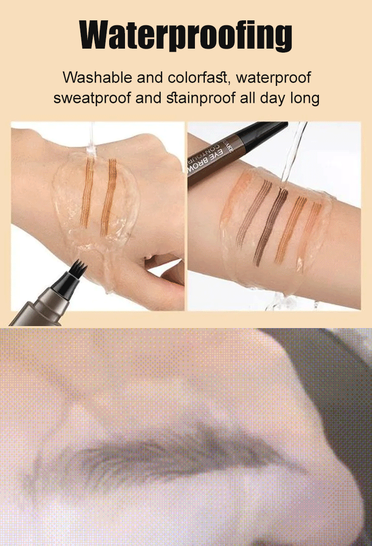 MADIELI   4 Head Liquid Bionic Eyebrow Pencil