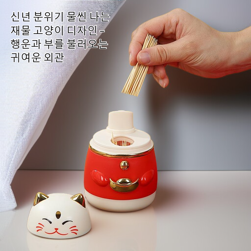 푸시형 이쑤시개꽂이