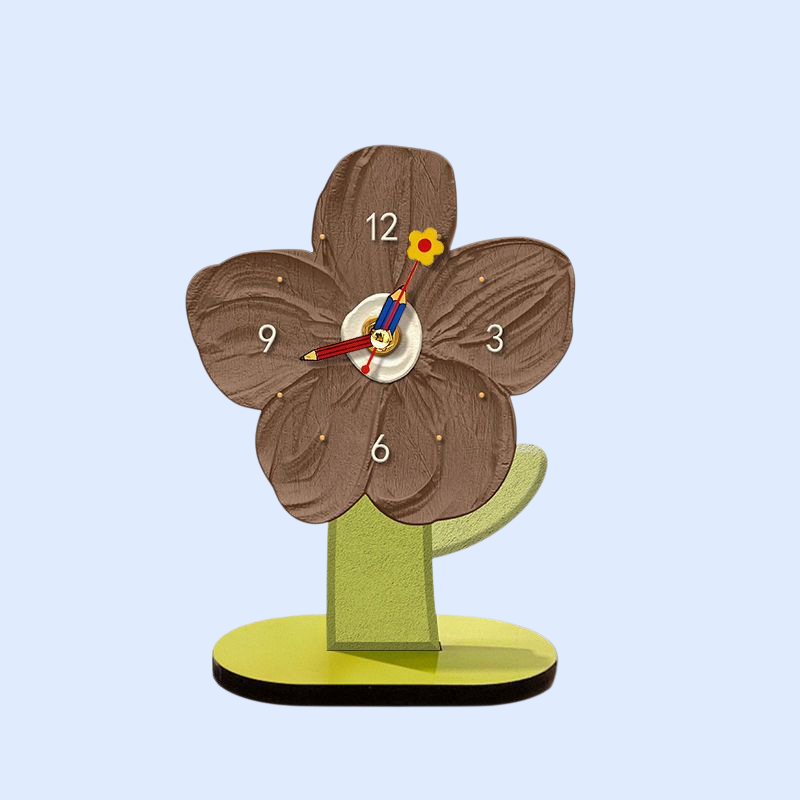 シンプルでモダンな卓上時計