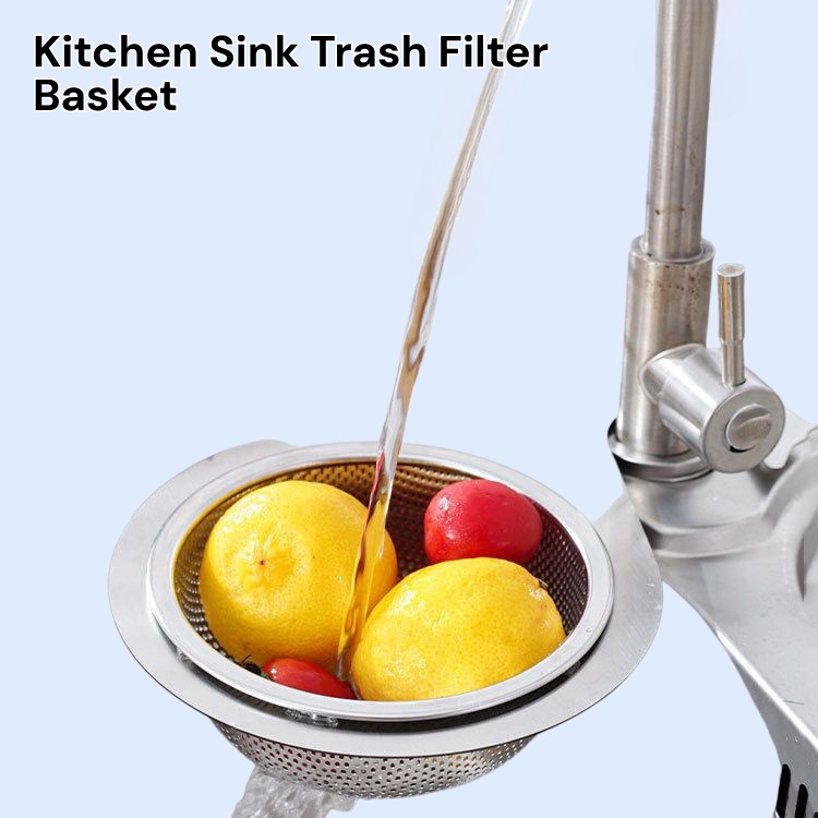 Kitchen Sink Trash Filter Basket