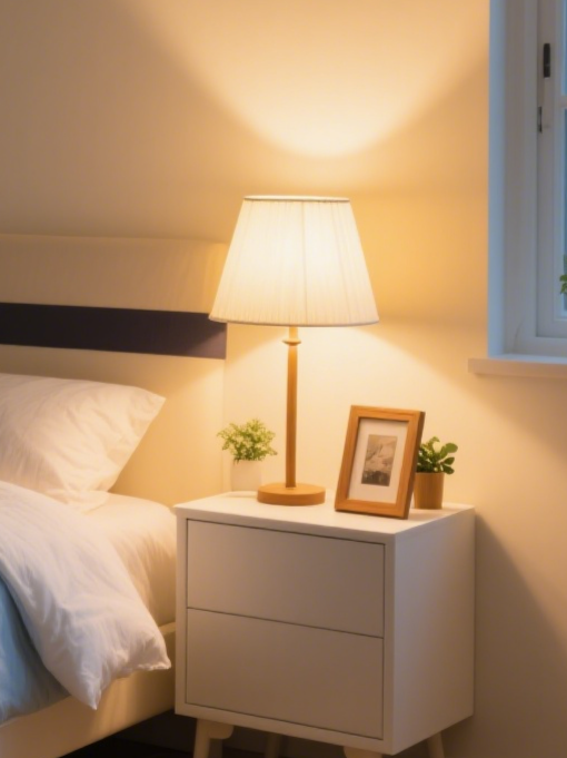 クリエイティブなLEDタッチベッドサイドランプ