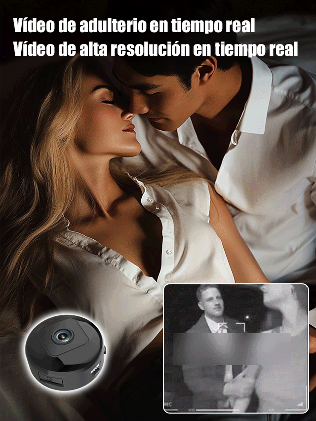 【Larga duración de batería】Cámara sin cables