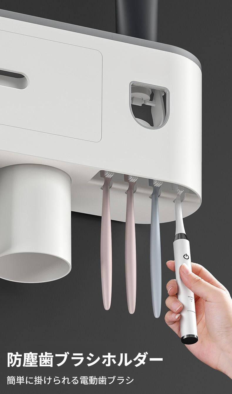 収納ラックに複数アイテムを整理した様子