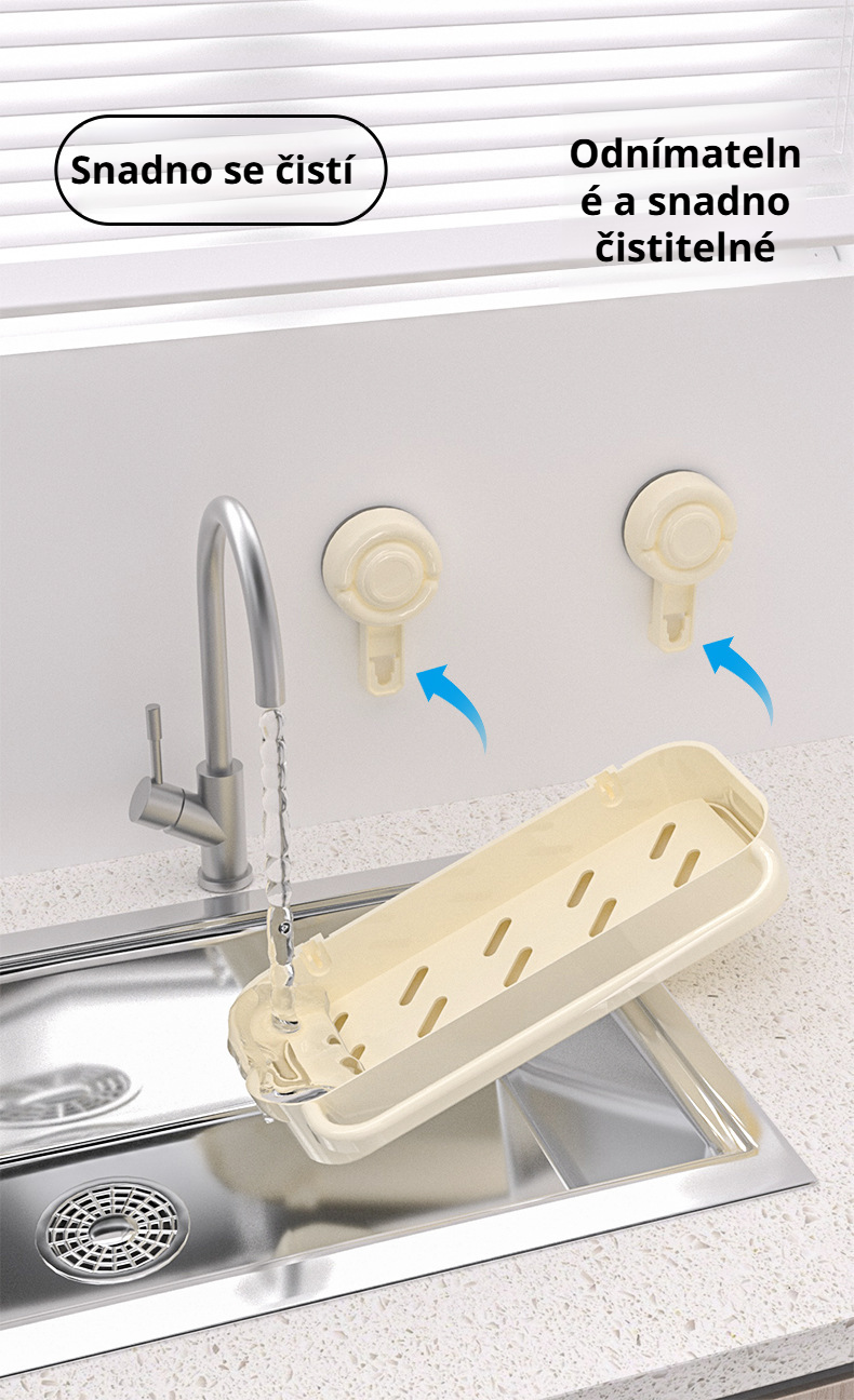 Multifunkční sušák na hadříky do koupelny