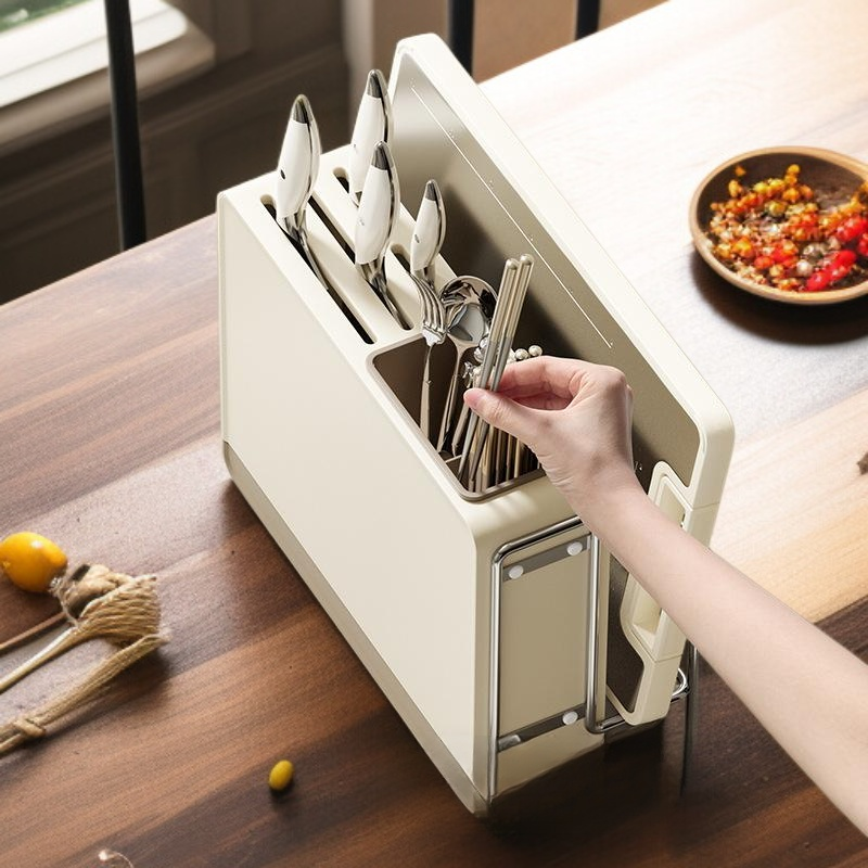 Kitchen knife rack storage rack multifunctional cutting board knife