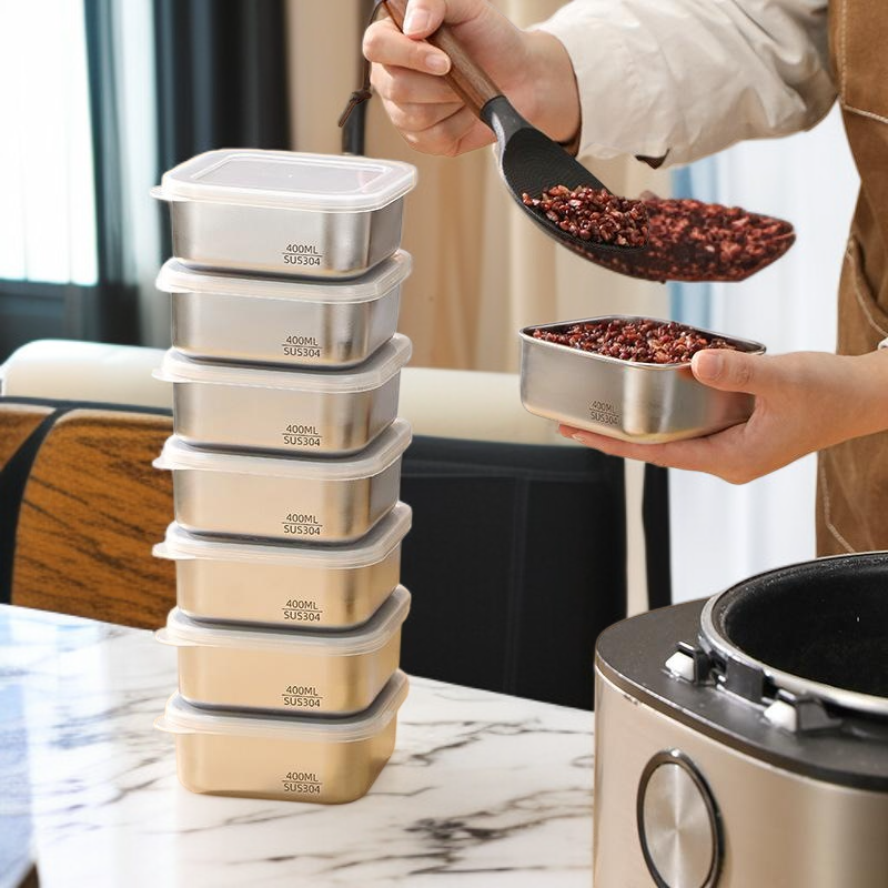 304 Edelstahl Essen Box