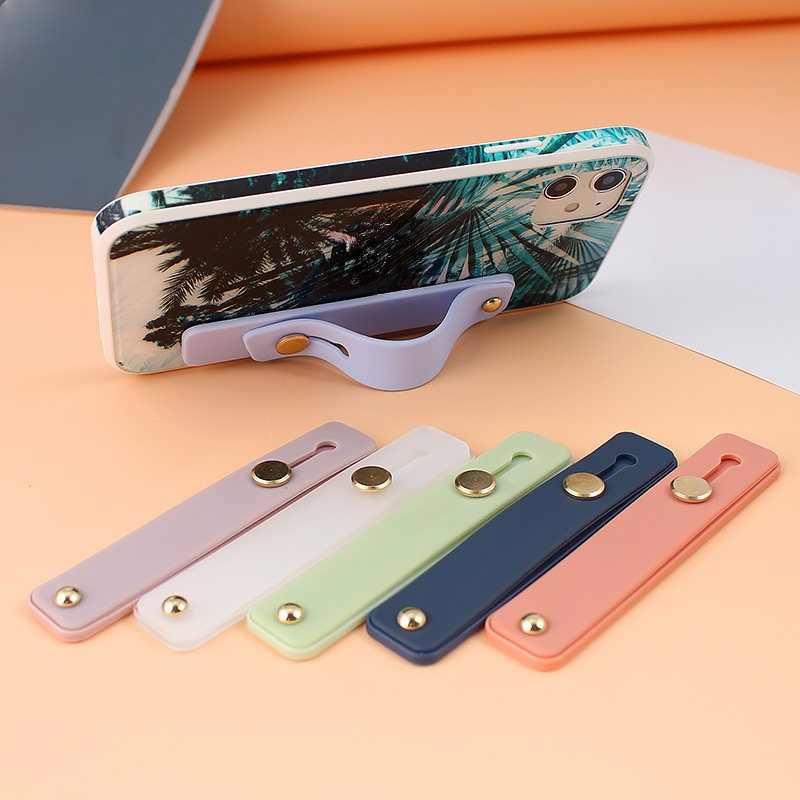 創意手機支架拇指帶