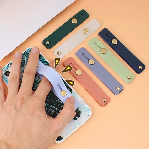 創意手機支架拇指帶