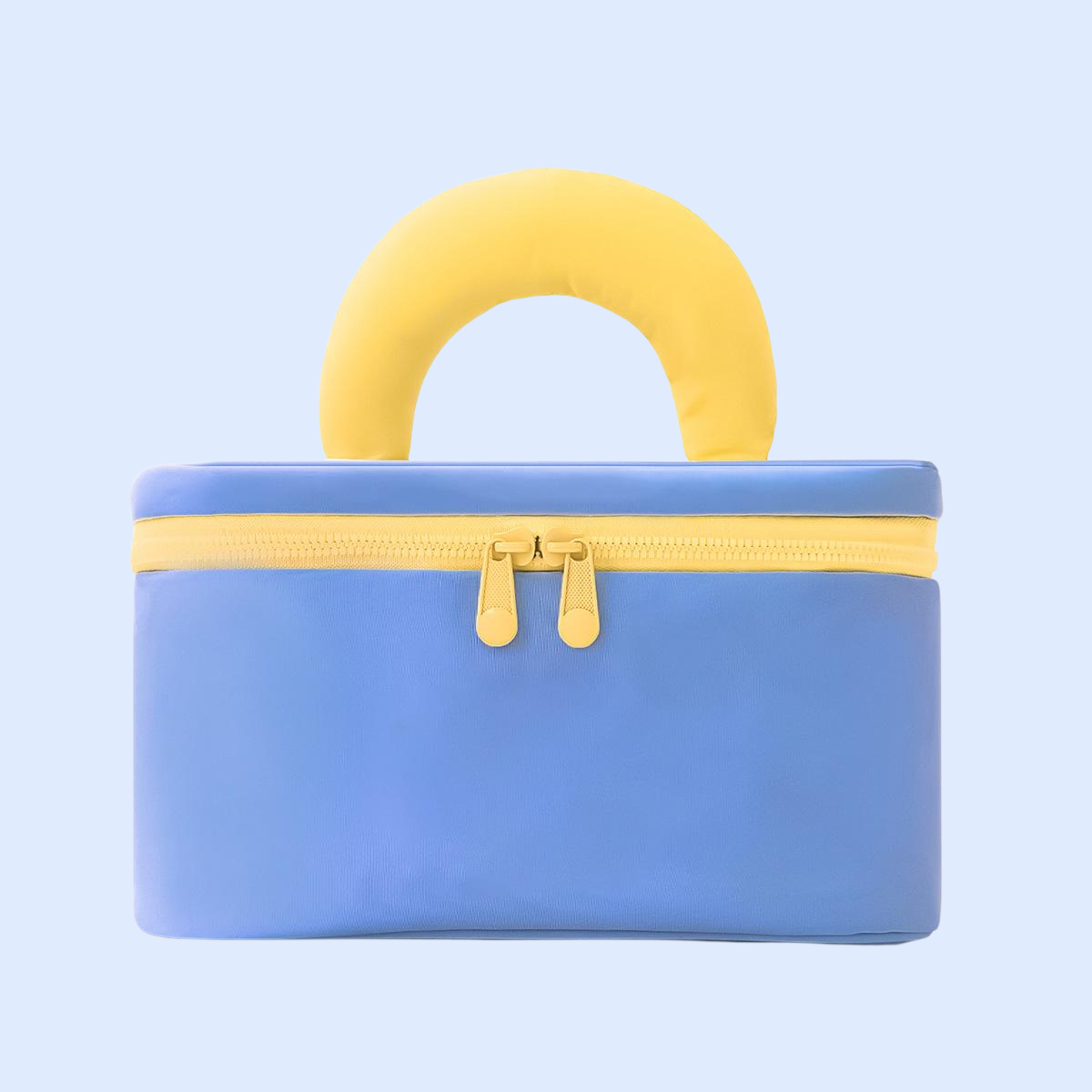 กระเป๋าเครื่องสำอางขนาดใหญ่แบบถือ ดีไซน์สวยงาม