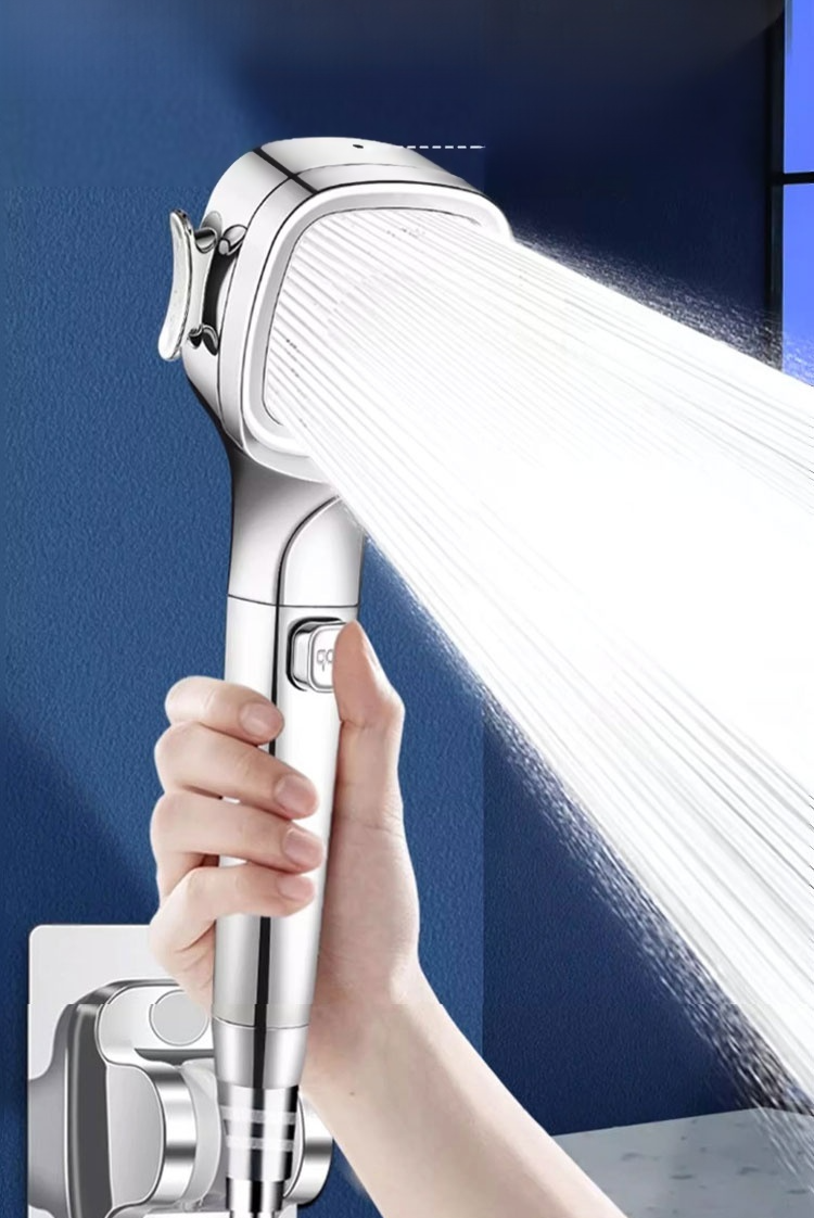 Gefilterter Druckduschkopf mit leistungsstarkem Wasserstrahl