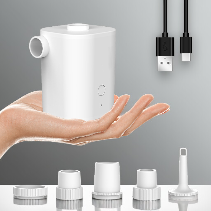 Mini pompe électrique gonflable sans fil pour l'extérieur, avec anneau de natation, pompage et aspir