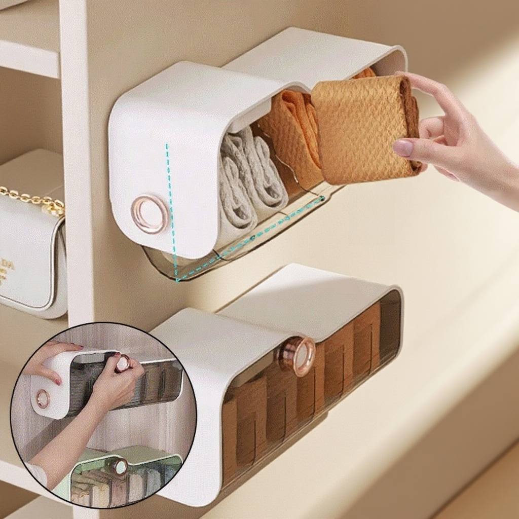 다기능 옷장 측면 수납함