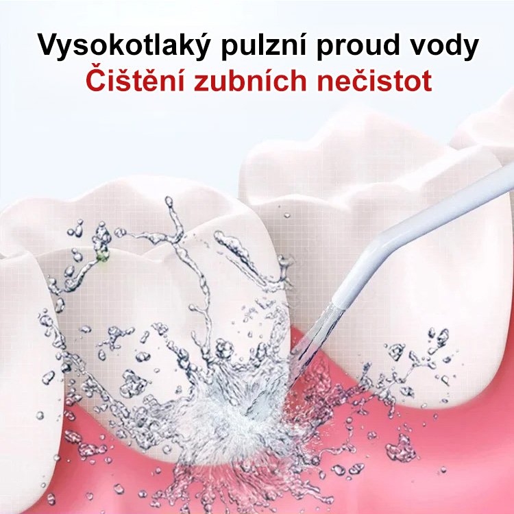 【Zlepšení zdraví zubů】Přenosná ústní sprcha