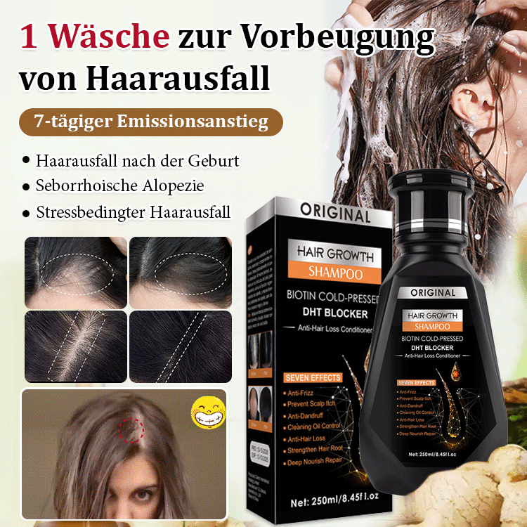Ingwer-Haarfestigungs- und Haarwuchs-Shampoo