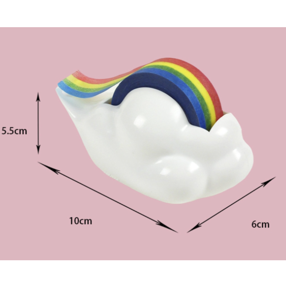 더들캣 다꾸 무지개 테이프