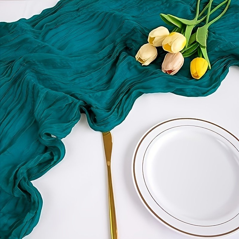 الألوان الصلبة مطوية ديكور الجدول العلم