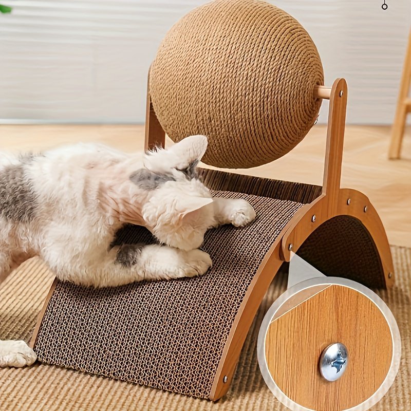 Kratzbrett aus Wellpappe für Katzen