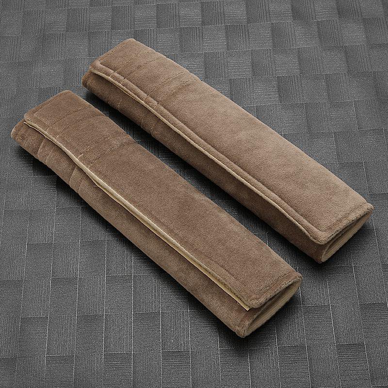 Car seat belt shoulder guard short plush warm breathable car supplies seat belt protective cover ext