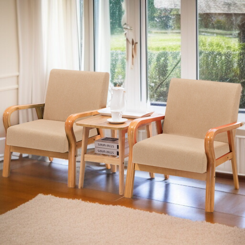 Mini-Einzelsofa für Wohnzimmer, Schlafzimmer und Mietwohnung, einfaches kleines Sofa